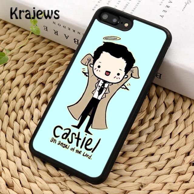 Krajews Castiel Angel of the Lord Supernatural Phone Case Cover For IPhone 18 17 Air 16 15 14 Plus 11 12 13 Pro Max Fundas