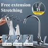 Ny 3 Modus Vaskkran 360 Graders Rotasjon Filter Forlengelsesslange Dusj Vannbesparende Kran Universelle Kjøkkengadgets Tilbehør