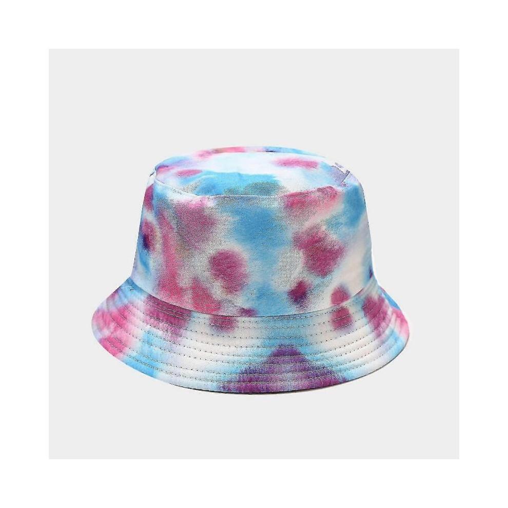 Eimerhut Tie Dye Wende-Fischer Sommer Strand Sonnenhüte für Damen
