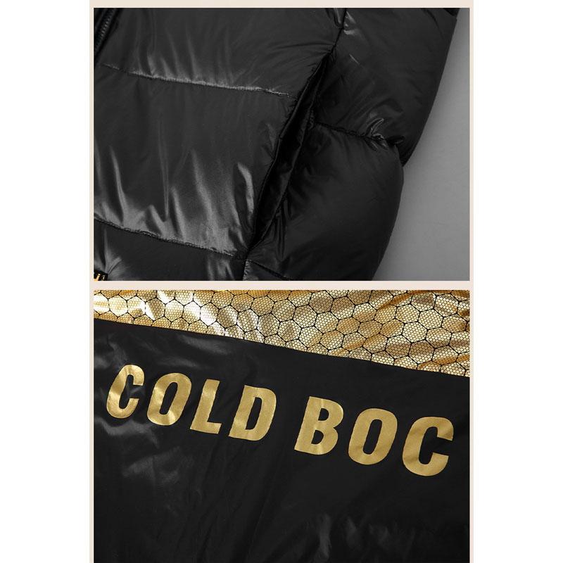 Vinter Plus Size dunväst med huva för feta män Lös vit ankdun svart guld väst 4XL-12XL