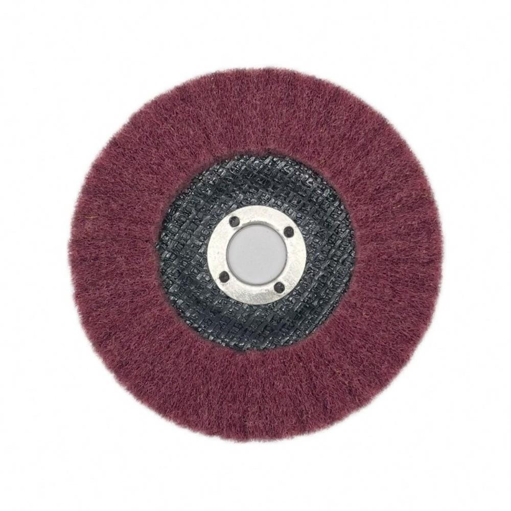 4.5" 115mm Non-Woven Grinding Wheel Nylon Fiber Abrasive Buffing Grinding Disc  Polishing