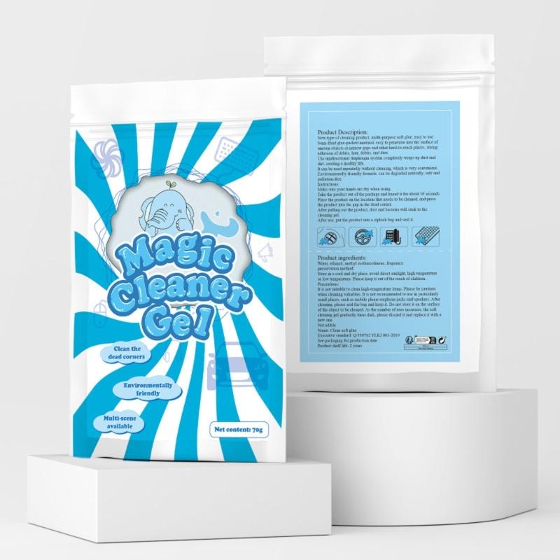 Reusable Cleaning Putty Sticky Gel For Tight Space Car Interior Home Appliances Durable Dust Collector