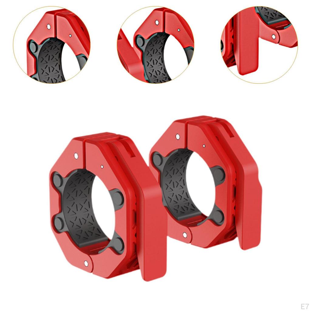 2 Clips Joc pentru Bară de Greutăți Antrenament Acasă