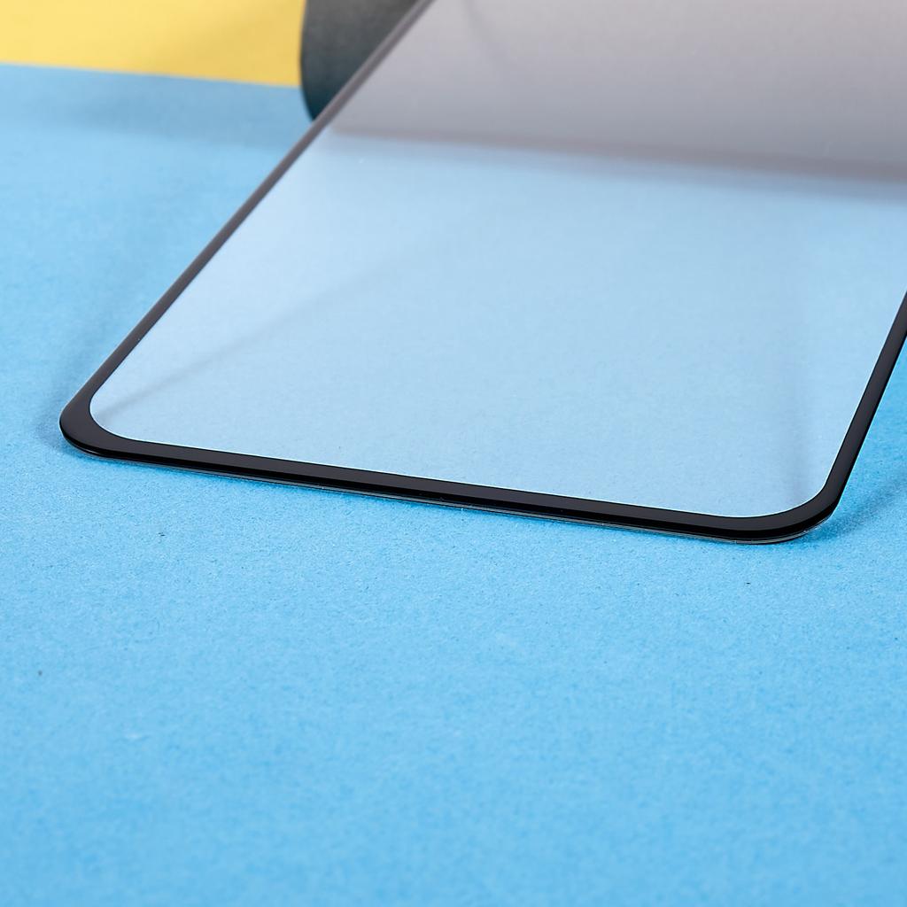 RURIHAI for Asus Zenfone 9 5G Full Covering Anti-dust Secondary Hardening Aluminum-silicon Glass Film,Anti-abrasion 2.5D Full Glue HD Screen Protector