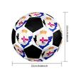 Deportivo de La Coruña Indoor Soccer Ball Colorful Machine Stitched PVC Size 5 Team Training Competition Ready Durable High-Bounce Cool Sports Gift