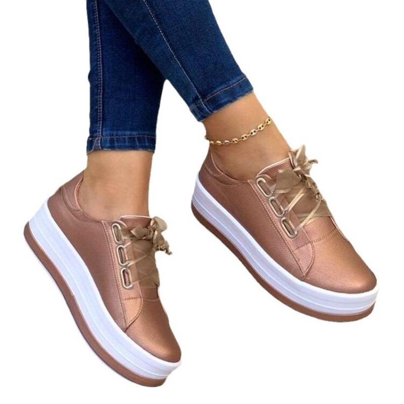 Women's New Arrival Oversized Round-Toe Chunky Sole Casual Flats