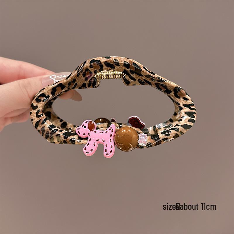 Meillard Luxury Pearl Hair Clip for Women, Large Volume Updo Shark Hairpin