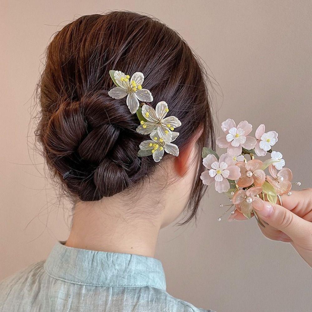U Shape Hanfu Hairpin Hair Comb Chinese Style Hair Stick Classical Hanfu Accessories