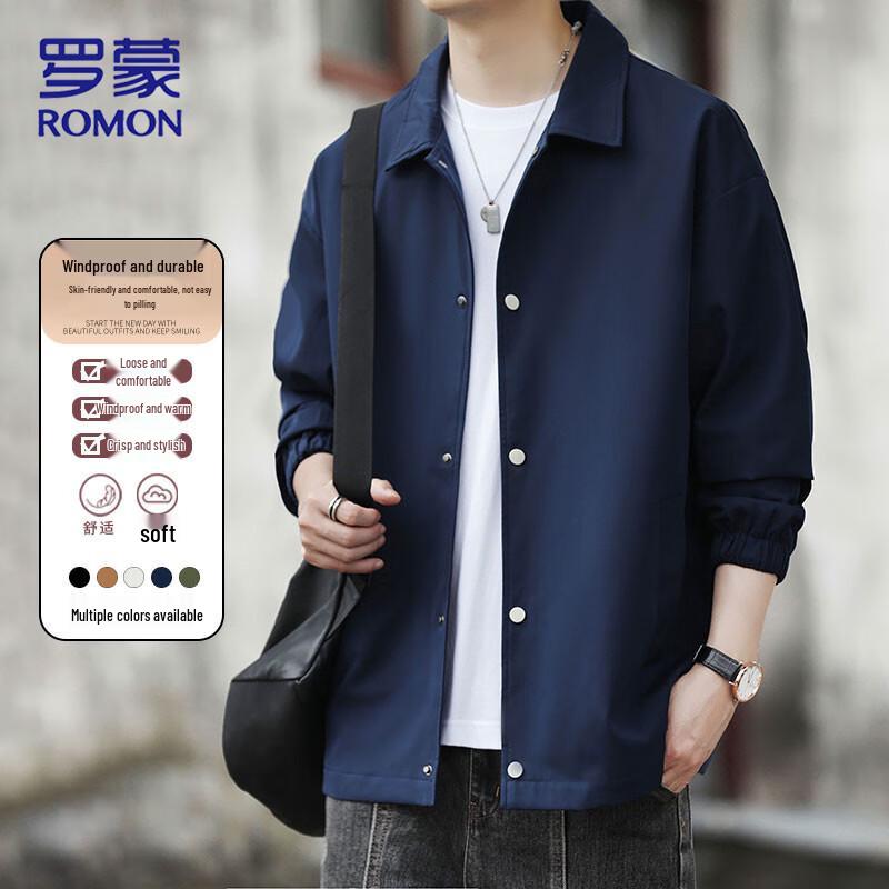 ROMON Men's Business Casual Fall Jacket