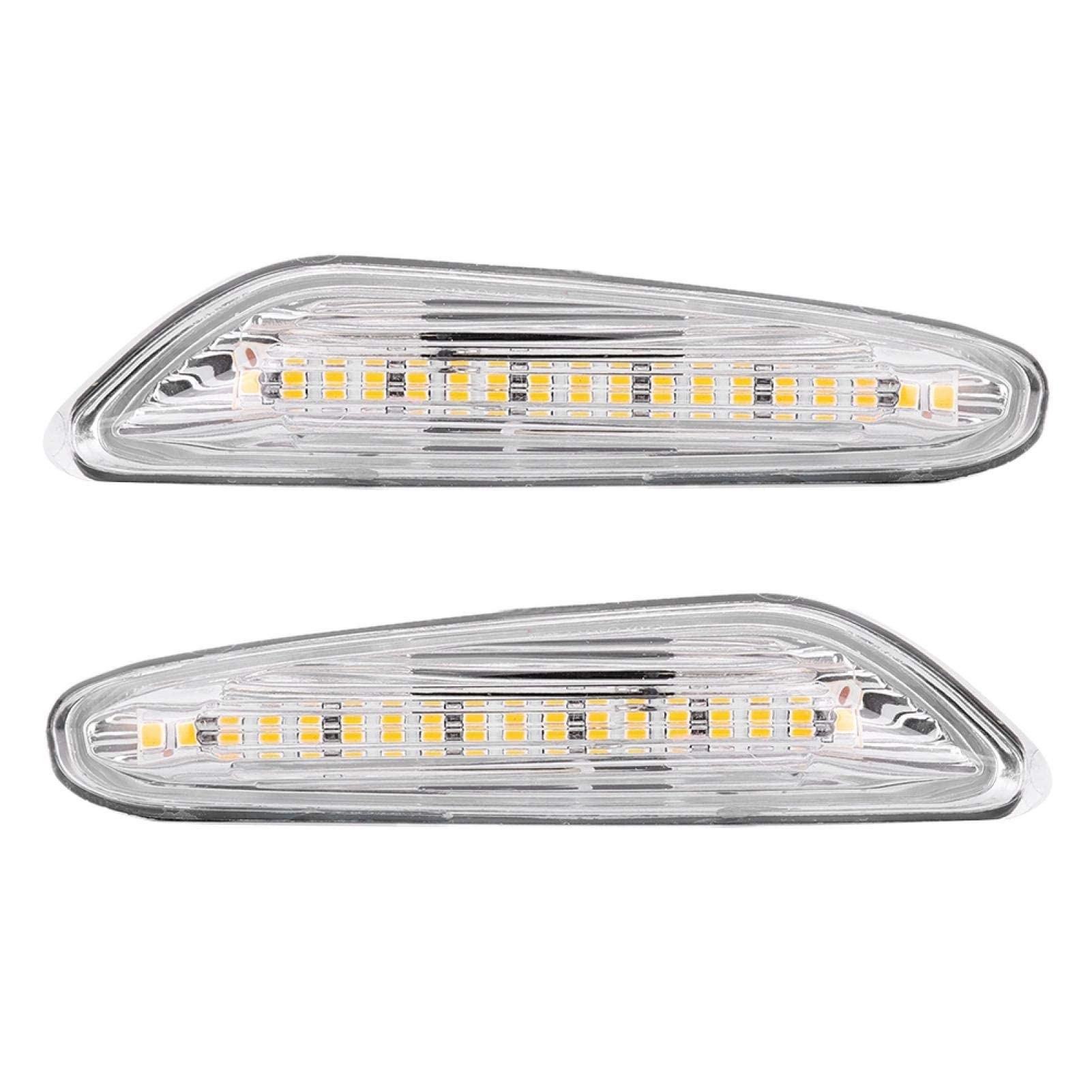 

Side Turn Signal Light, Side Marker Lamp, Car Brake Light, PC + PMMA Material,