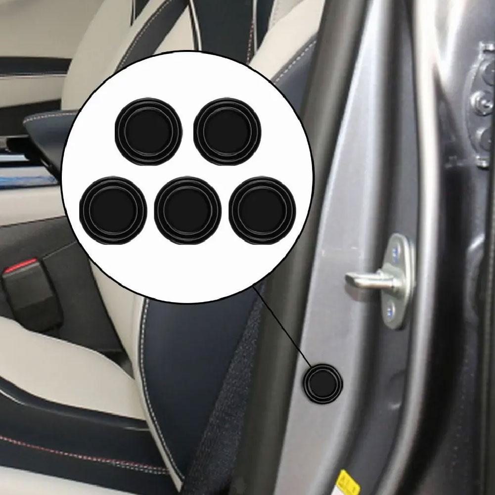 8PCS Car Door Shock Absorber Silicone Pads Anti Shock Pad Car Door Protector Stickers Anti Collision Gasket Buffer Accessories