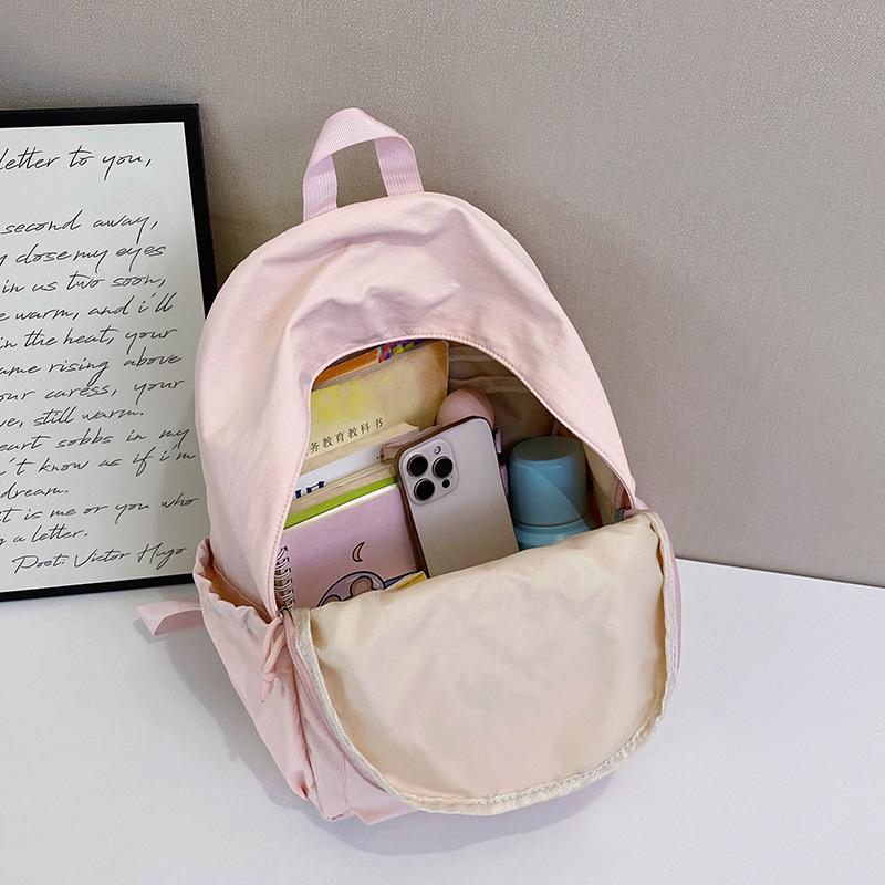Zaino casual e alla moda, versatile, di grande capacità, per ragazze, borsa scolastica fresca ed elegante per studenti delle scuole medie