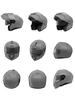 Motorcycle Helmet System ZENITH Sun Visor Model Metal Black S Size [Yamaha Motor] YJ-21 (55-56cm) 90791-2366W