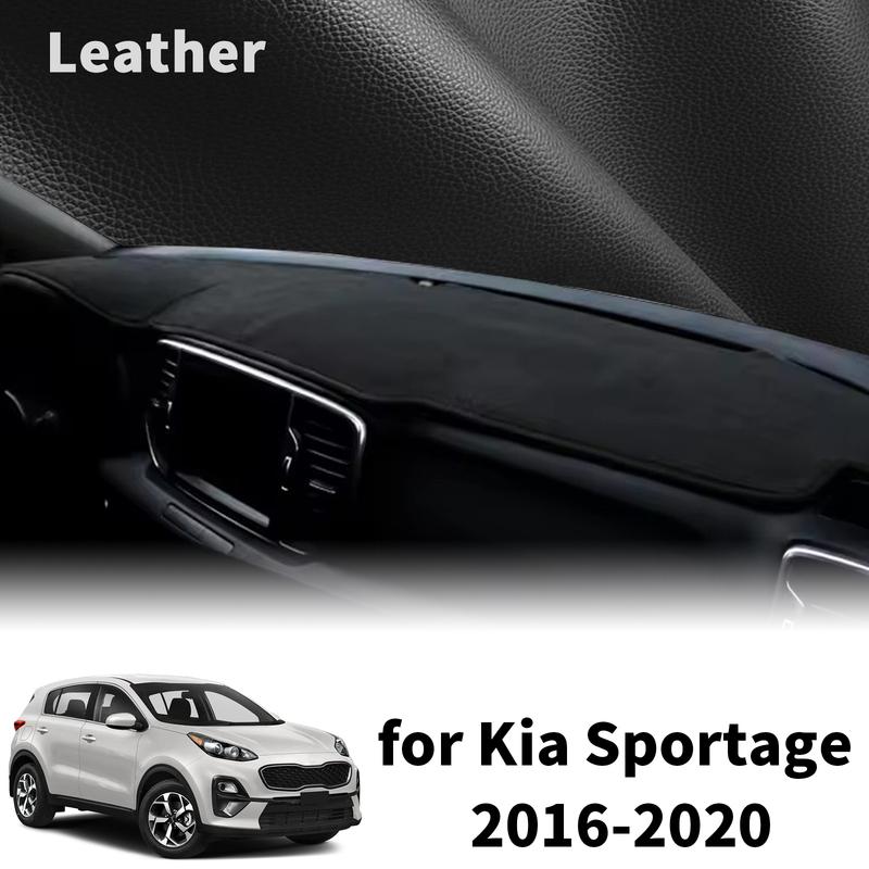 for Kia Sportage 2016 2017 2018- High Quality Dashboard Cover Dashmat Sunshade Anti‑UV Protector Dash Mat Pad Accessories
