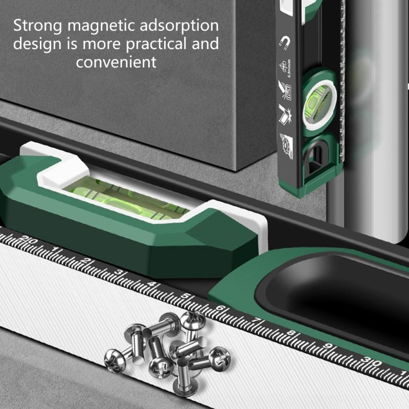 Magnetic Aluminum Level Tool High Precisions Level Tool for Precisions Measuring In Homes Improvement & Carpentry Projects