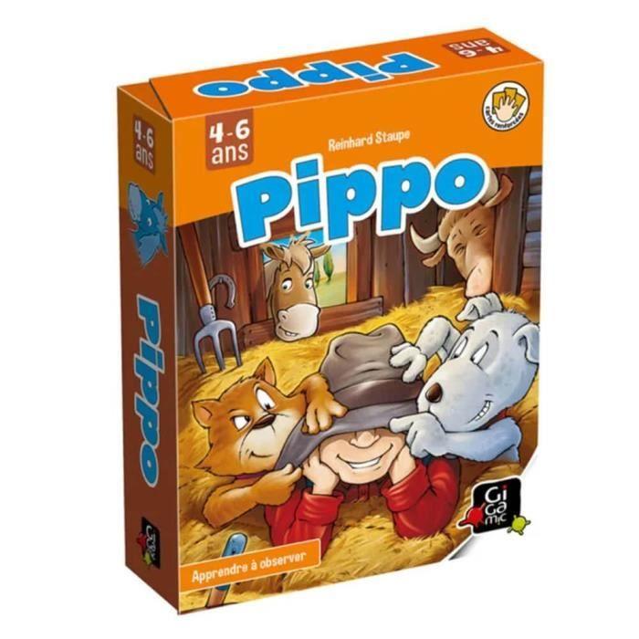 Jeu de société - GIGAMIC - Pippo - 5 couleurs - A partir de 4 ans - 15 min