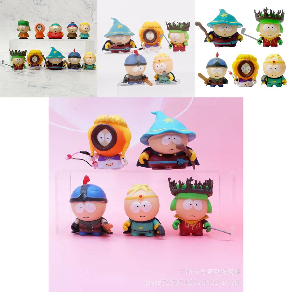 Stunning South Park The Stick Of Truth Cartoon Doll Durable Table Decoration Gift Model Figures