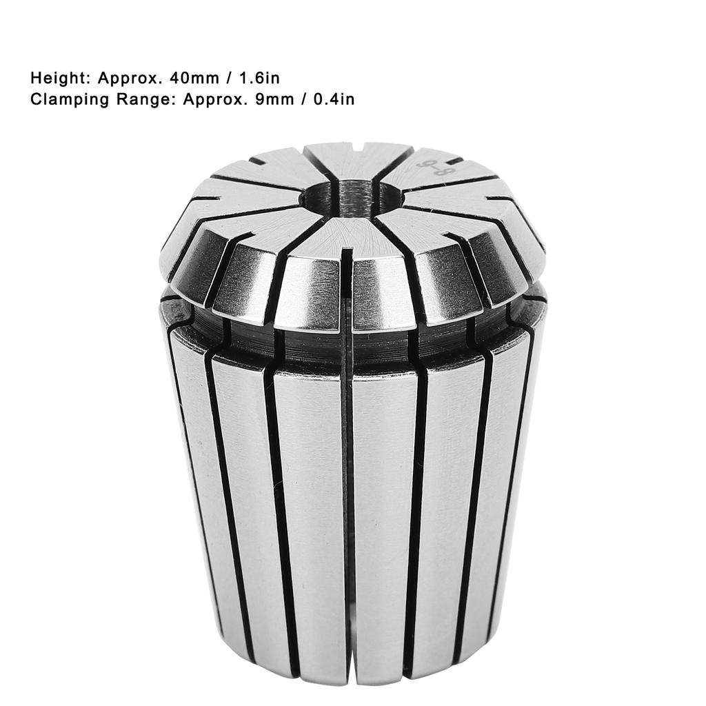 Spring Collet CNC Engraving Machine Milling Lathe Tool Tap Chuck 0.008mm Accuracy ER32‑9