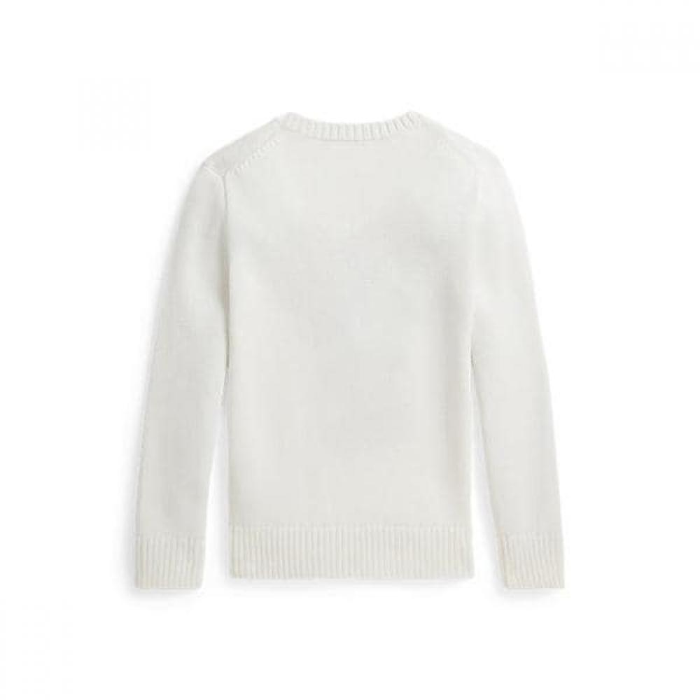 Polo Ralph Lauren Boys 8 18 Polo Bear Cotton Sweater Cwposwey6820704100 