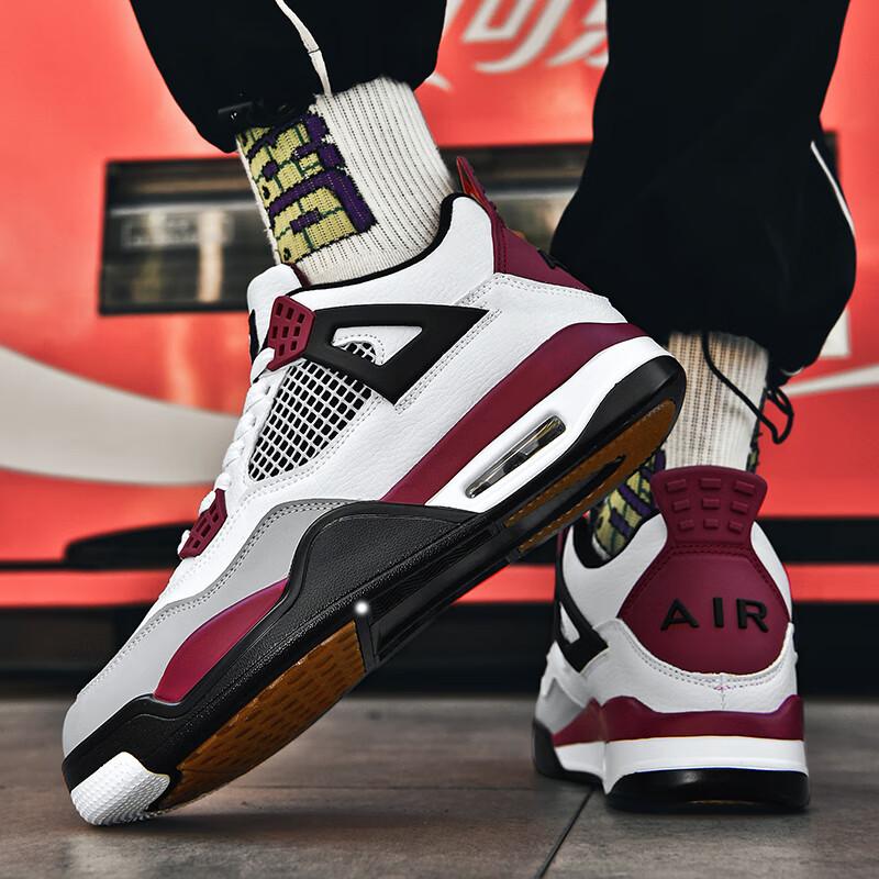 Aj4 elektrische Mutter Herrenschuhe Weiß Zement Groß Paris Universitätsblau Groß Kinder Basketballschuhe Putian aj3 Damenschuhe AJ4 Laufschuhe