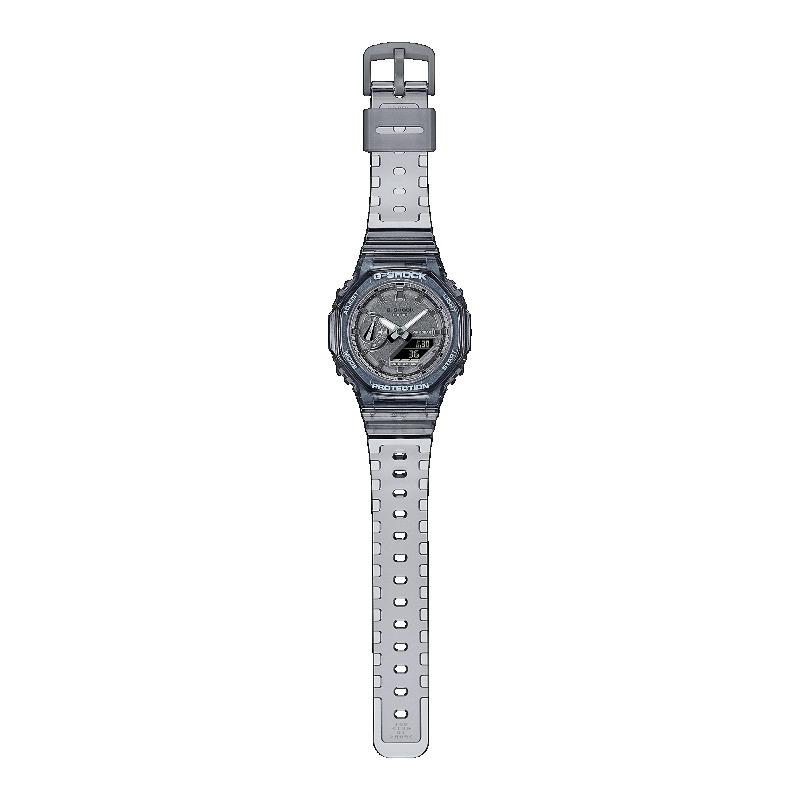 Casio Men's Resin 200M Water Resistant Analog Shock Resistant Quartz Watch GMA-S2100SK-1A