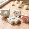 Food Grade Silicone Craft Mould With Cute Pig Designs For Casting And Candle Creation Projects