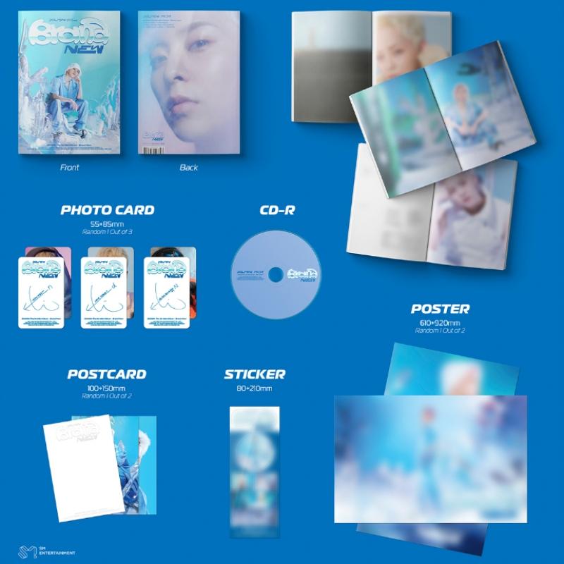 Xiumin Brand New 1st Mini Album Photobook Ver.