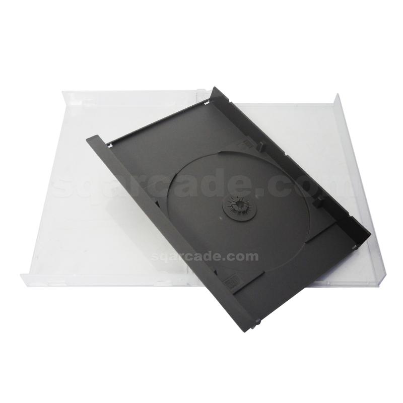 Custom ABS Material Sga CD Back Case NICE DISC HOLDER TEETH Saturn Dreamcast Retro Game Accessory CD Box Also Fits PS5/4