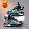 Boys' Winter Cotton Shoes with Plus Velvet for Warmth - Non-slip, Cold-resistant Sports Shoes for Kids