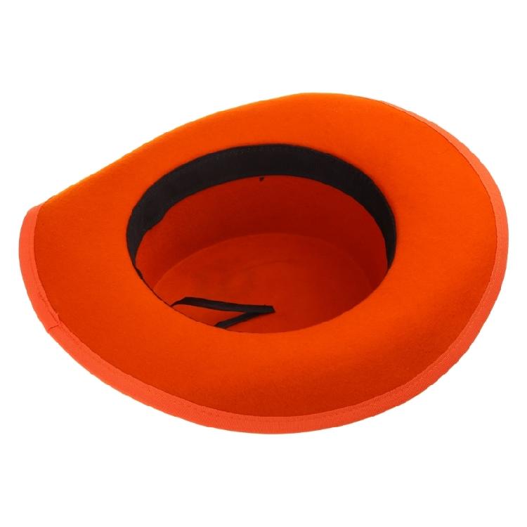Cappello a Cilindro Fedora di Lana Cappello da Gentiluomo Regalo per Fidanzato Cappello a Cilindro a Tesa Corta