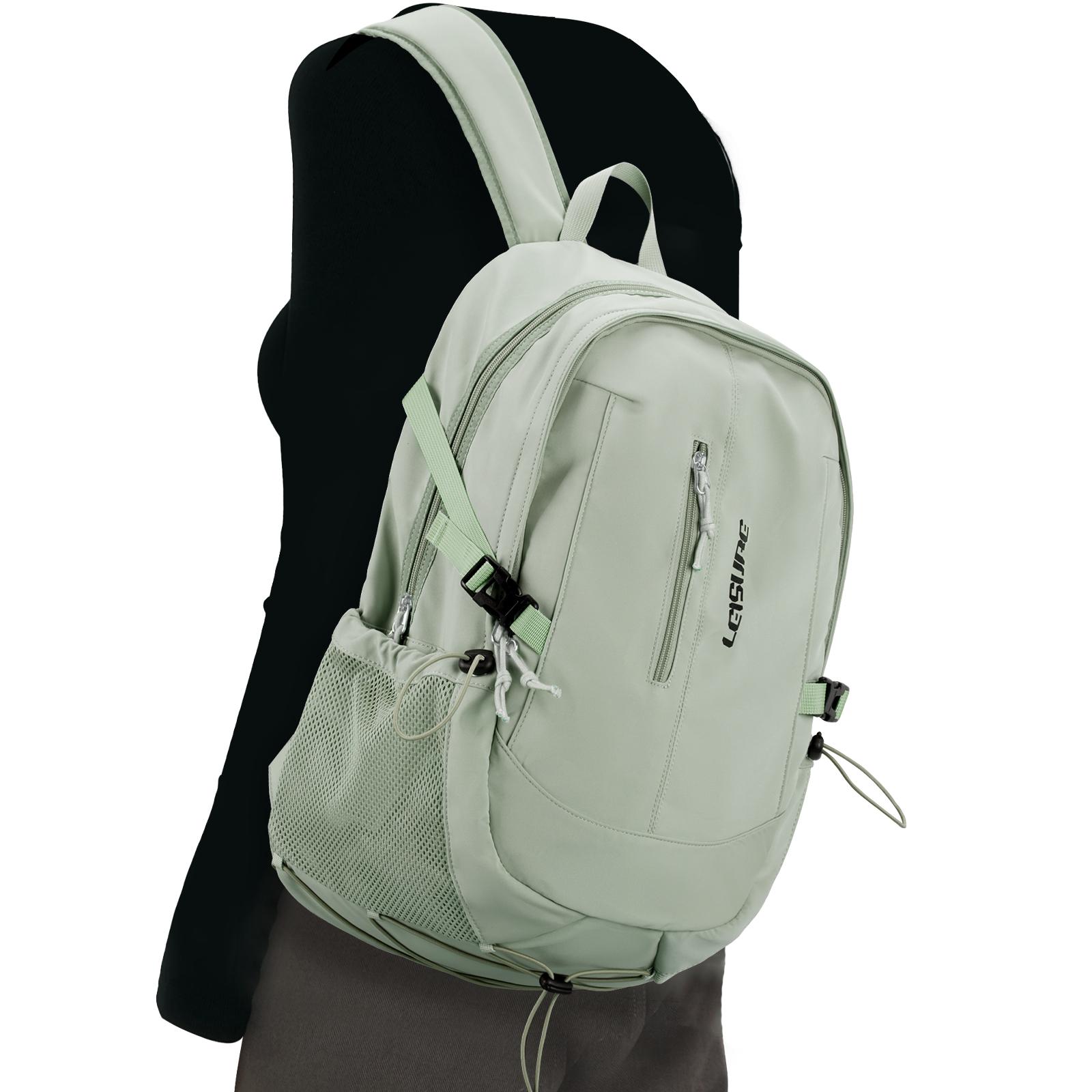 

Водонепроницаемый школьный рюкзак для подростков девочек и мальчиков, легкий дорожный школьный рюкзак, водонепроницаемая сумка для книг, рюкзак для ноутбука для женщин и мужчин зелёный