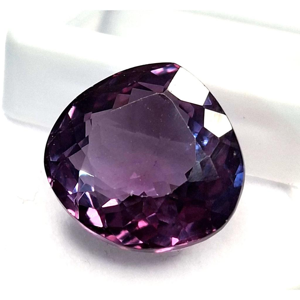 Stunning Natural Color Change Alexandrite 19-21 Ct Pear Cut Loose Gemstone