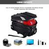 Reflective Motorcycle Rear Seat Bag Waterproof Rider Backpack Motorcycle Tail Bag  Helmet Storage