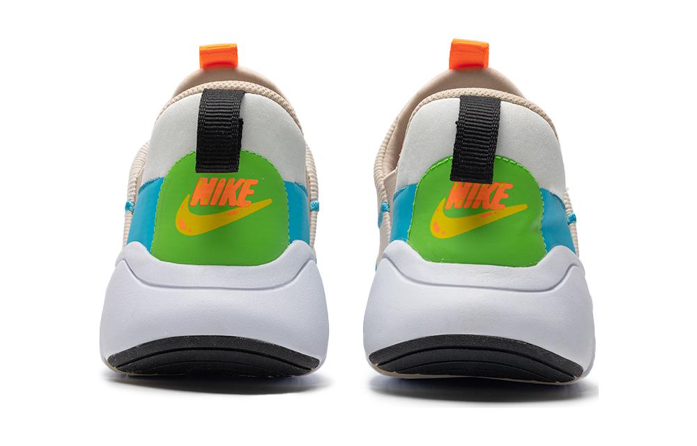 Nike Flex Plus Breathable Cushioning Low top Casual Shoes Beige Blue Kids' FN8908-141
