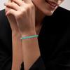 GAVU Birthstone Turquoise Stainless Steel Power Stone Bracelet for Women