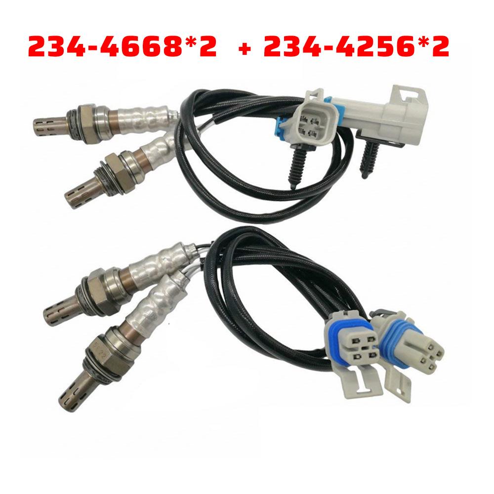 

Up+Downstream 234-4256 234-4668 Oxygen O2 Sensor For Chevrolet GMC Yukon 6.2L Sierra 1500 2500 3500 HD 6.0L Escalade Silverado 4PCS