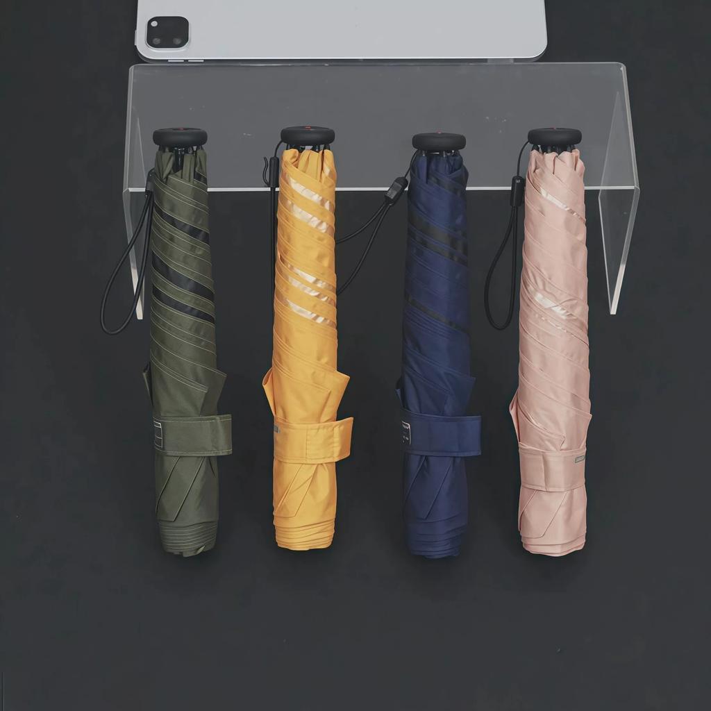 Pencil Umbrella, Sunshade Umbrella, Sun Protection Umbrella, Rain or Shine Umbrella, Foldable Umbrella, Ultra-Thin, Compact, Portable, Uv-Resistant