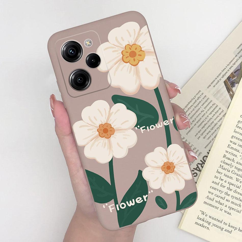 Silicone Case For Xiaomi Poco X5 Pro Pilot Bear Back Cover For POCOX5 X5Pro 5G Poco X 5 Pro Soft Matte Protective Phone Cases