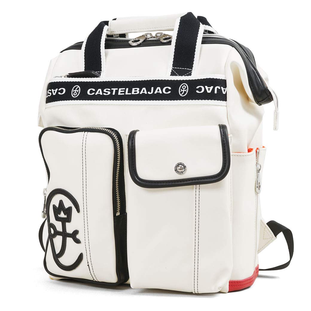 Рюкзак Castelbajac DOMINER с застежкой-пряжкой, унисекс, мужской и женский, белый, 24711