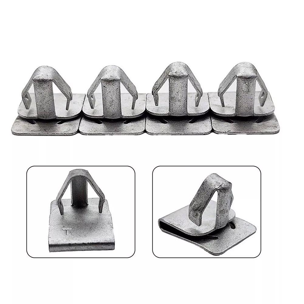 4 Pcs Front Skid Plate Oil Filter Access Panel Door Clip OEM W715288-S439 Front Skid Plate Clip for Ford F150 2011-2020