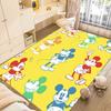Yellow Mickey Print Pattern Carpet -Slip-resistant Kitchen Mat Outdoor Carpet Home and Bedroom Decoration Yoga Mat Birthday Gift