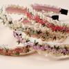 Korean Style Girl Hair Hoops Bezel Design Lace Headband  Ladies Boutique Hair Accessories