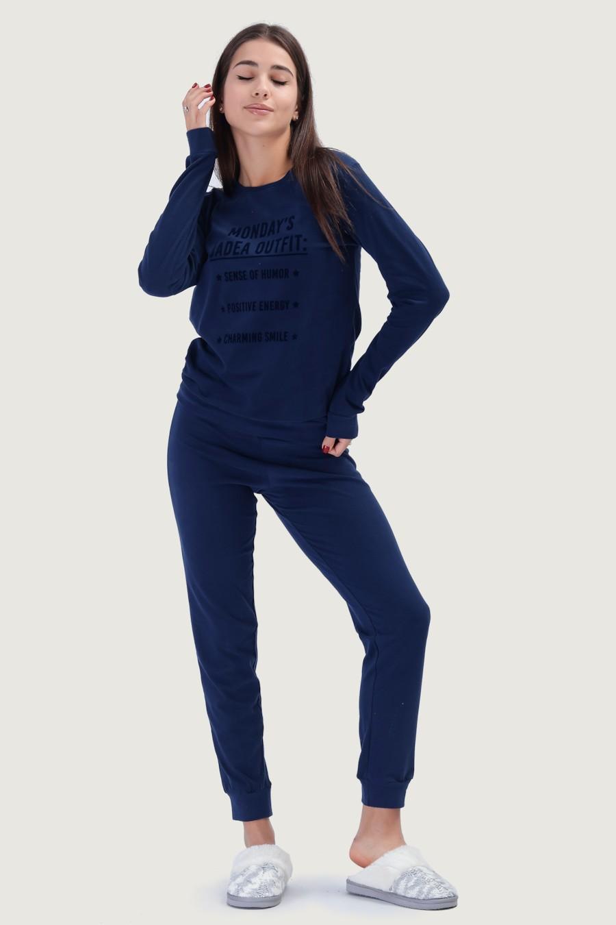 

комплект: джемпер та штани Jadea (78246) 42(S) імперська синього кольору