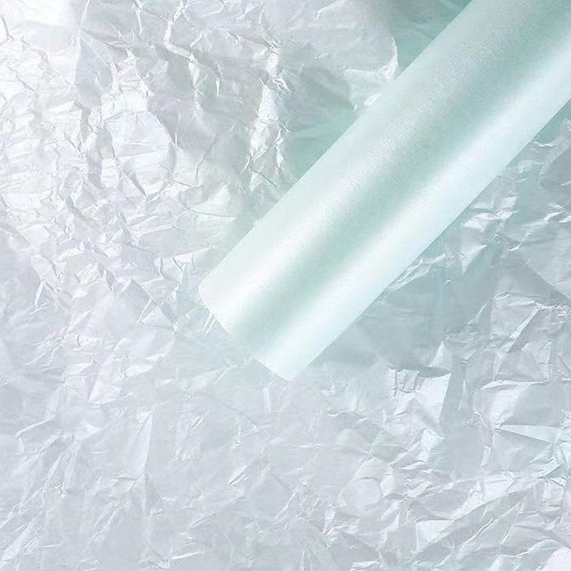 Papel Perolado para Embalagem de Flores Frescas, Decoração de Floricultura de Luxo, Papel Base para Forro DIY