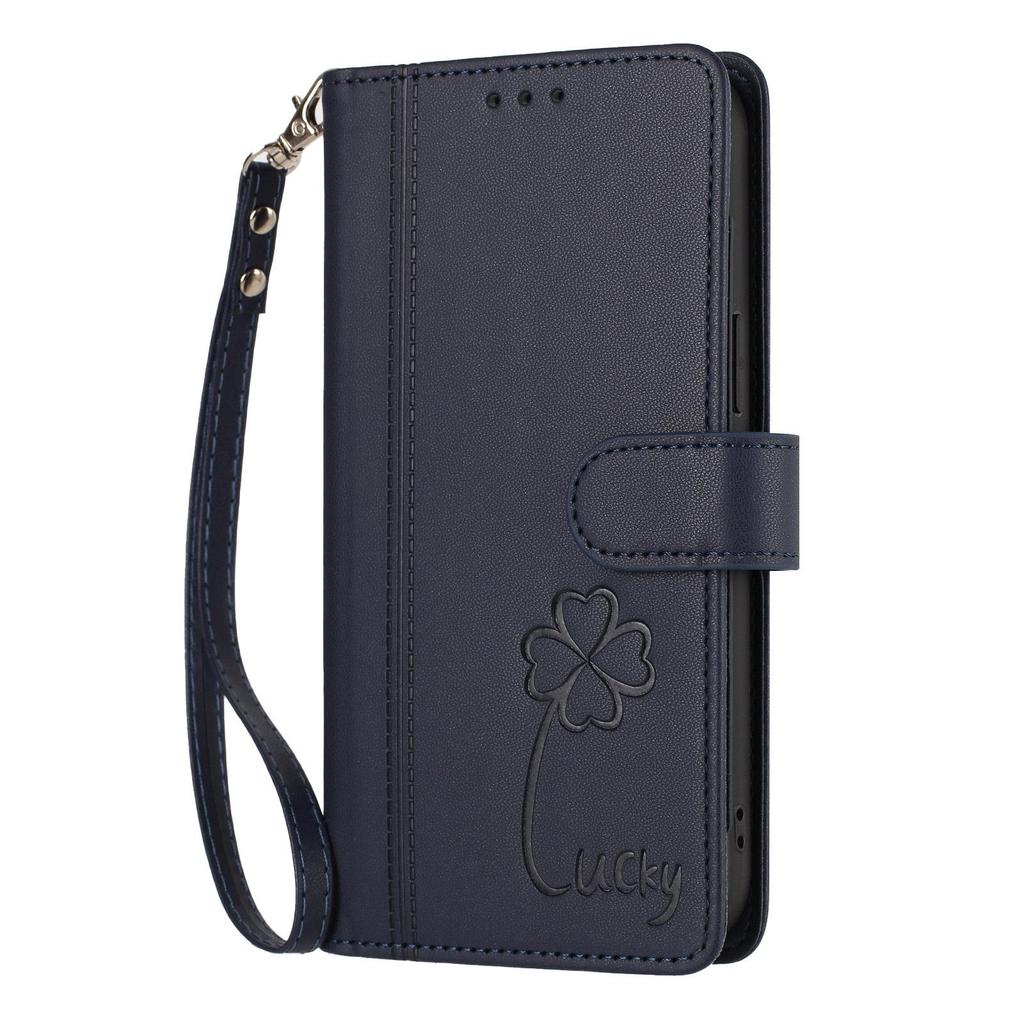 Cricket Icon 2026 Lucky Clover Leather Wallet Case - 9 Card Slots for AT&T Propel 2 5G