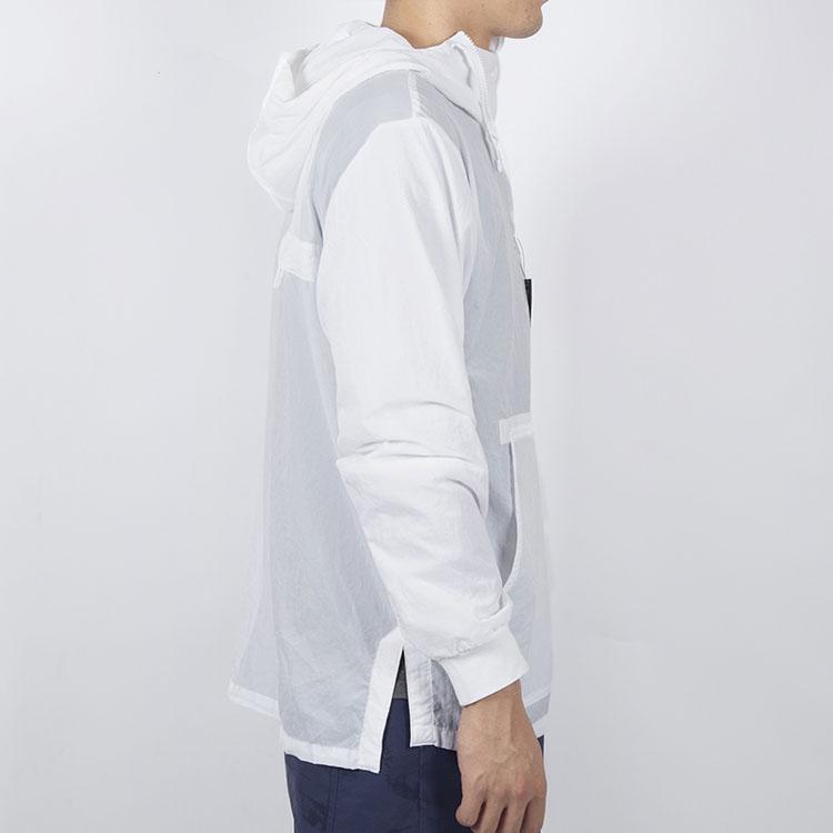 Nike Big Swoosh Half-Zip Hooded Jacket Spring Edition Men Top White CW6207-100