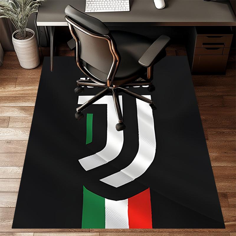Juventus Dywan z nadrukiem do sypialni salonu wystroju domu Dywany Mata Mata antypoślizgowa Dywanik przy łóżku