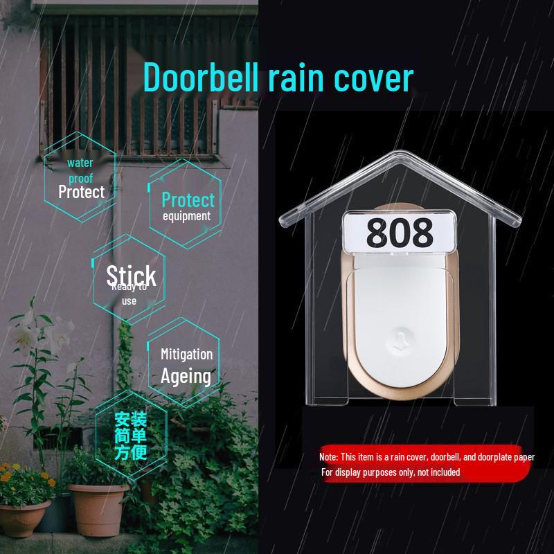 A20 Dual-Standard Smart Wireless AC Music Doorbell with Long-Range Remote and Elderly Caller Button