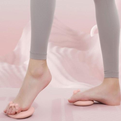 Yulokdwi Arch Support Trainer, Toe Arch Trainer - 1 Pair Arch Support Toe Exerciser Strengthening - Silicone Tool for Barefoot Training, Indoor Traini