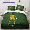 Vozinha Pattern Bedding Home Decoration Birthday Gift (1 * duvet cover + 2 * pillowcase, without core),fan merchandise.